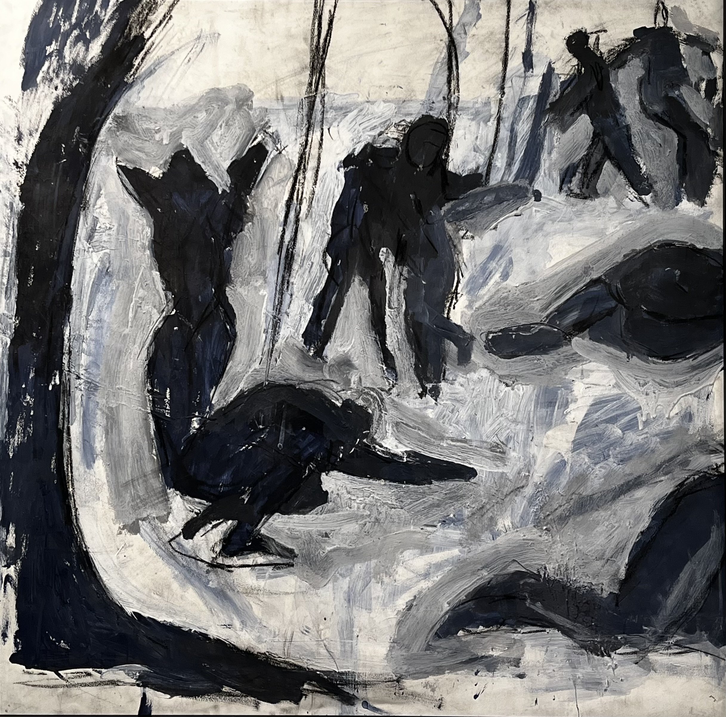After Cezanne's Bathers