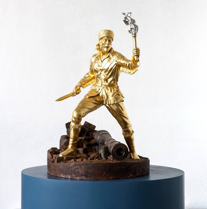 Davy Crockett at the Alamo at The White House, Washington, DC