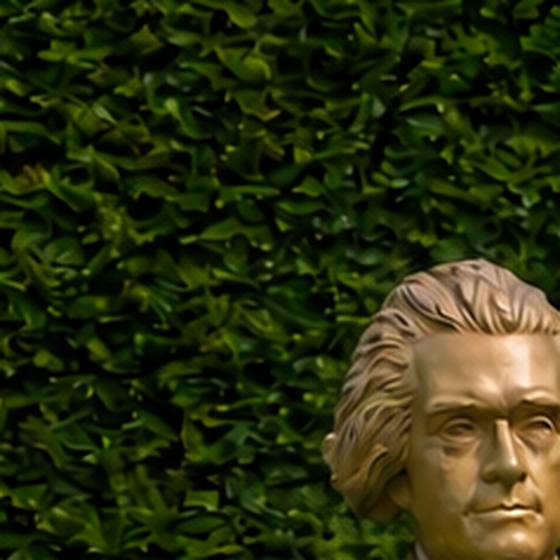 Surface detail of Jefferson in Athens
