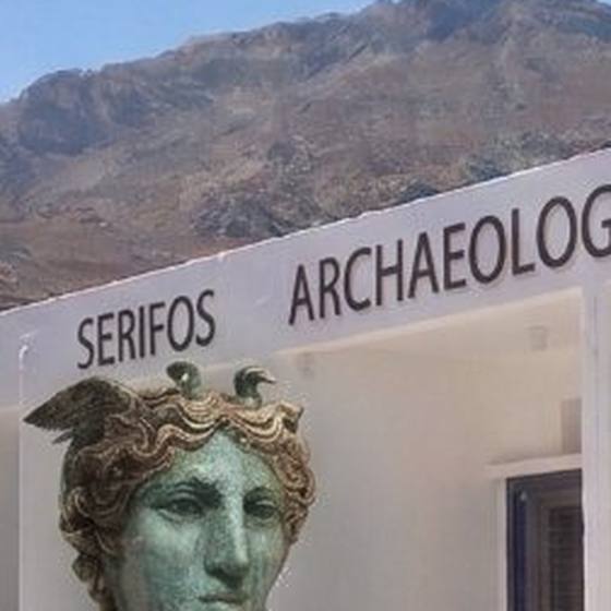Surface detail of Medusa of Serifos