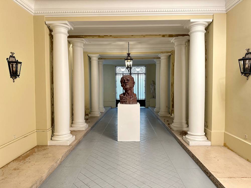 Man of Two Wars II at Holocaust Museum of Greece, Thessaloniki, Greece